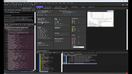 Gif of the dashboard being clicked